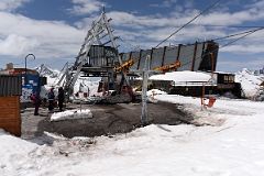 04B Bottom Of Chair Lift To Garabashi 3730m Next To Mir Cable Car Station 3500m To Start The Mount Elbrus Climb